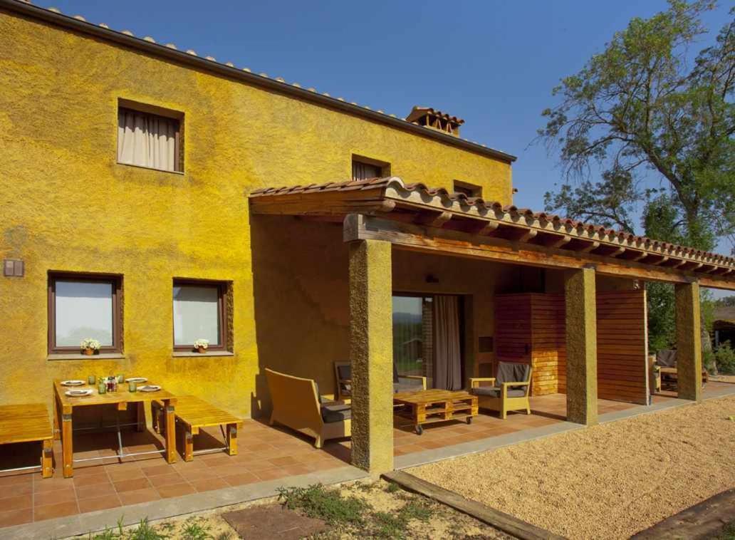 Вилла Mas Garriga Turisme Rural Жирона Экстерьер фото